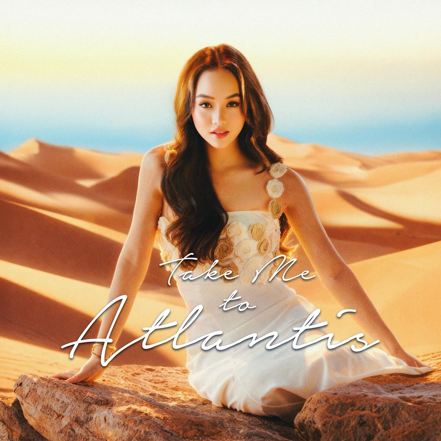 Take Me to Atlantis artwork featuring Chattaraa in a desert